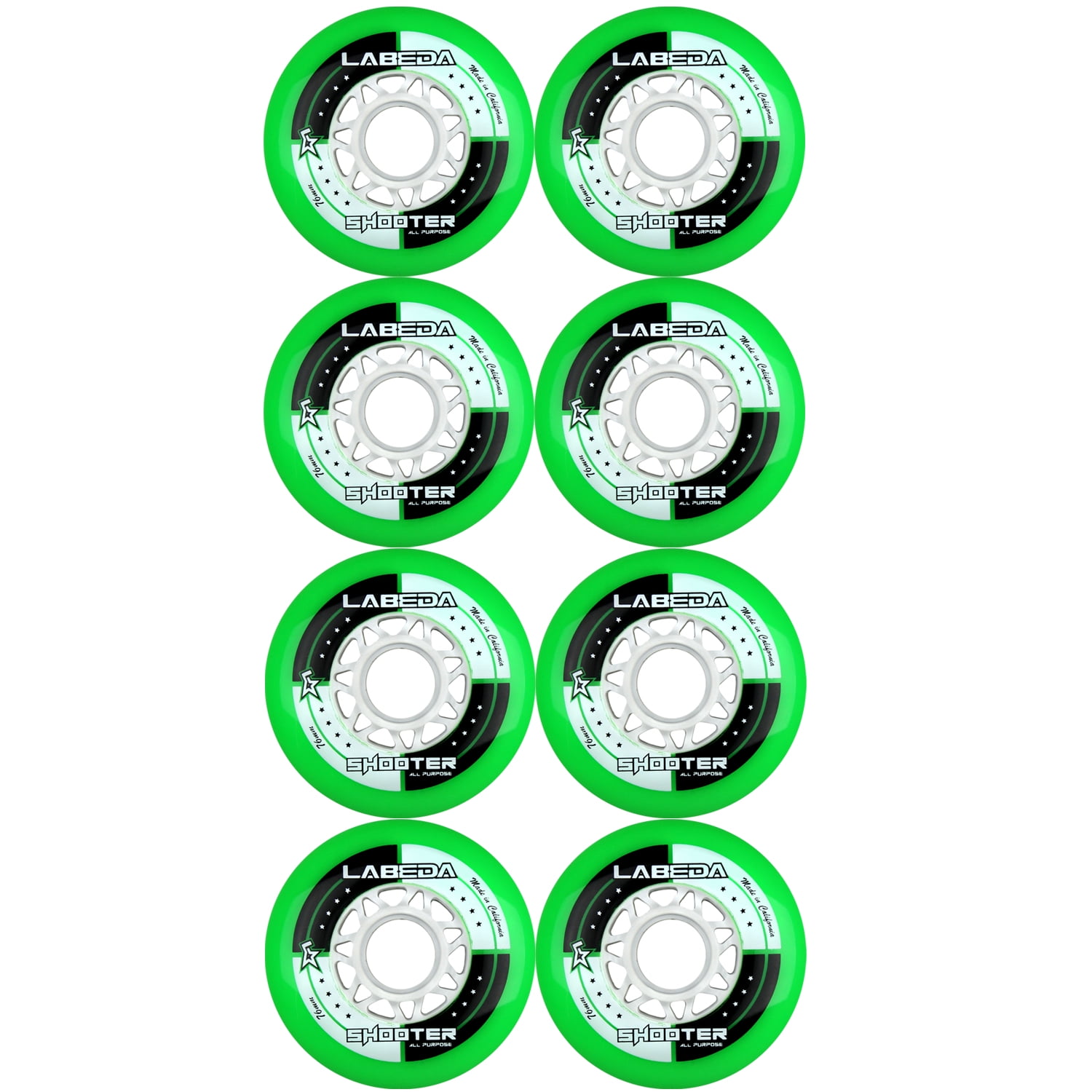 Labeda Wheels Roller Hockey Extreme 76MM Soft Blue x8 Labeda Wheels Roller Hockey Extreme 76MM Soft Blue x8