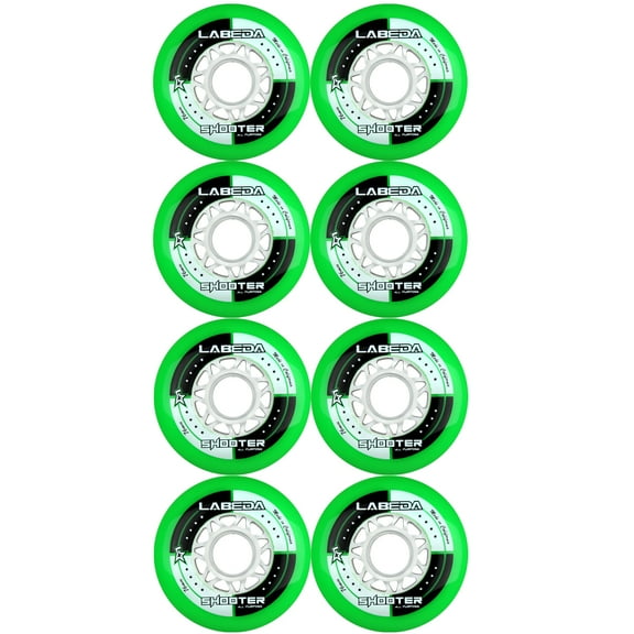 LABEDA WHEELS Inline Roller Hockey SHOOTER 80mm 83A x8