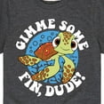 thumbnail image 3 of Finding Nemo - Gimme Some Fin, Dude! - Toddler And Youth Short Sleeve Graphic T-Shirt, 3 of 5