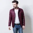 thumbnail image 5 of Parkas Abrigos Acolchados Masculinos Cremallera Chaqueta de Plumón para Hombre Acolchado Corto Ropa de Lujo Coreana Modelos de Invierno Ropa Casual Abrigada Moderna, 5 of 5
