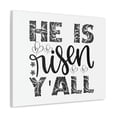 thumbnail image 2 of Scripture Walls He Is Risen Y'all Matthew 28:6 Christian Wall Art Print Ready to Hang Unframed, 2 of 8