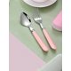 thumbnail image 4 of 1set Ins Style Stainless Steel Spoon & Fork Set, Suitable For Home, Outdoor Carry Or Restaurant Use, 4 of 5