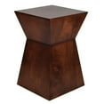thumbnail image 1 of hometrends Wood Block Accent Table, 1 of 3