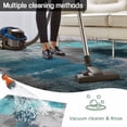 thumbnail image 5 of Teal Grey Outdoor Rug 5x7 Ft - Reversible Patio Rug Outdoor Camping Rugs, Modern Oil Painted Abstract Art Aesthetics Washable Indoor Outdoor Area Rugs, Non-Slip Outdoor Carpet Runner for Deck/Porch, 5 of 8