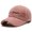 Pink, variant on Beanie Adjustable Hook Loop Fasteners Extended Brim Baseball Cap Women Autumn Winter Artificial Lamb Wool Outdoor HatBlue