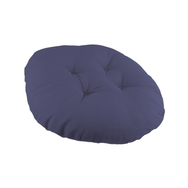 Cojín acolchado para asiento de columpio, cómodo y versátil, 40 x 40 cm de grosor. Azul