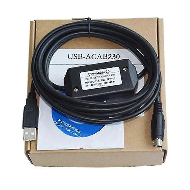 USB-ACAB230 PLC Programming Cable for USB-DVP ES EX EH EC SE SV SS Series Cable