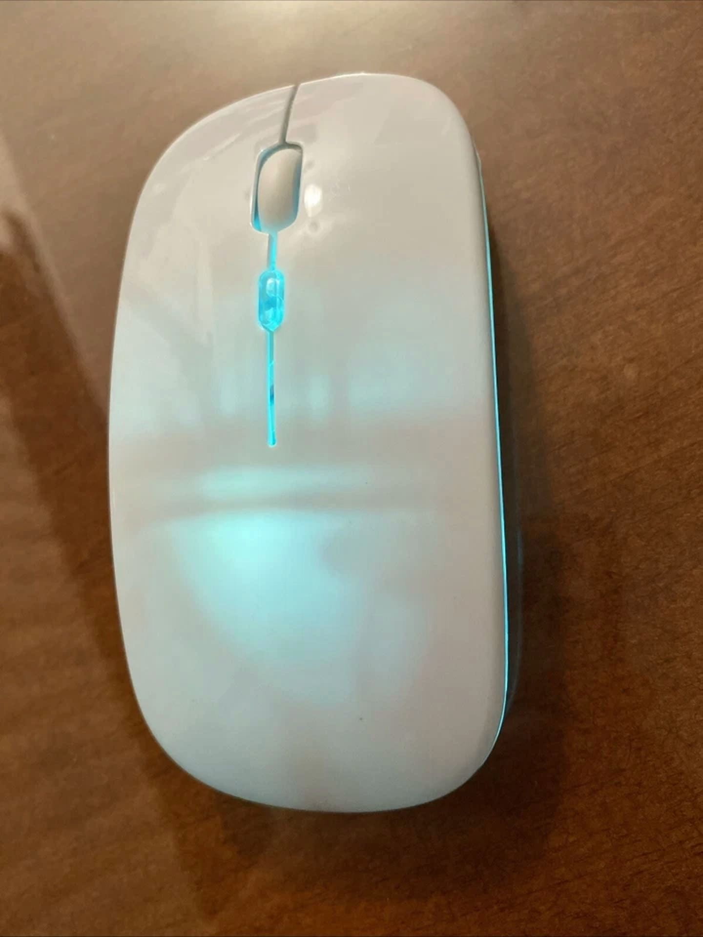 BUTTERFLY- 2.4Ghz Bluetooth Wireless Color Changing Mouse Usb Rechargeable Rgb Pc Laptop