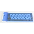 thumbnail image 1 of Clavier Pliable Portable Silencieux en Silicone Étanche Rechargeable Petite Taille Compatible avec Pc Portable, 1 of 1