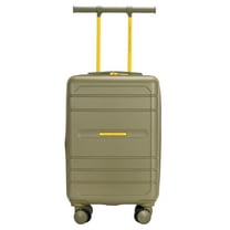 French Connection 22 inch Expandable Rolling Carry-on Luggage, Sage