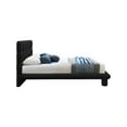 thumbnail image 5 of Meridian Furniture Deco Black Boucle Fabric Queen Bed, 5 of 6