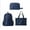 Blue, variant on Ultralight Ultra-Thin Foldable Commuter Bag - Portable 2-in-1 Travel Backpack for Outdoor Trips, School Bag for Men, Women & Students