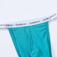 thumbnail image 5 of TANBOM Men's Sexy T-Back Thong Underwear 47cm Adjustable Buckle Tagless One Size Fits Comfort Design Lake Green One Size, 5 of 6
