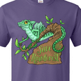 thumbnail image 4 of Inktastic Save the Rainforest with Basilisk Lizard on a Tree T-Shirt, 4 of 5