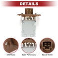 thumbnail image 4 of Resistor del Motor del Ventilador HVAC Unique Bargains No.9703508000 para Kia Soul Am 2009-2013, 4 of 6