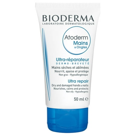 Bioderma Atoderm Repairing Hand & Nail Cream - 1.69 fl. (Best Hand Cream For Dermatitis Uk)