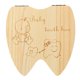 thumbnail image 2 of 1 unidad de almacenamiento organizador de colección de dientes de hoja caduca perdidos para niños (color madera), 2 of 6