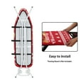 thumbnail image 5 of HELLHERO Ironing Board Cover, Flat Decoration with Elastic Edge Standard Size, Perfect for Home Laundry Room, Ideal Gift for Craft Enthusiasts (Christmas, 15" x 54"), 5 of 6