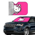 thumbnail image 4 of Windshield Sun Shade Foldable Car Front Window Sunshade For Car Suv Trucks Vans - Best Heat Shield Blocker Visor Cover Blocks Uv Rays And Keeps Your Vehicle Cool-Medium, 4 of 5
