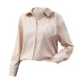 thumbnail image 5 of Clothing 2025 Super Soft Wrinkle Free Button Down Shirts for Women Formal Work Dress Blouses Tops Womens Button Down Shirts Boyfriend Long Sleeve Oversized Blouses Tops, 5 of 5