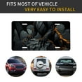 thumbnail image 5 of Easygdp Full Moon Black Dragon License Plate Car Front License Plate Car Decoration Car Accessories Front Tag Plate Standard Size, 5 of 8