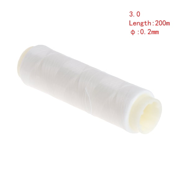 Aellinatey Fishing Line High Elastic Rubber Non Slip 50/100/200m Super Strong Tippet Wire