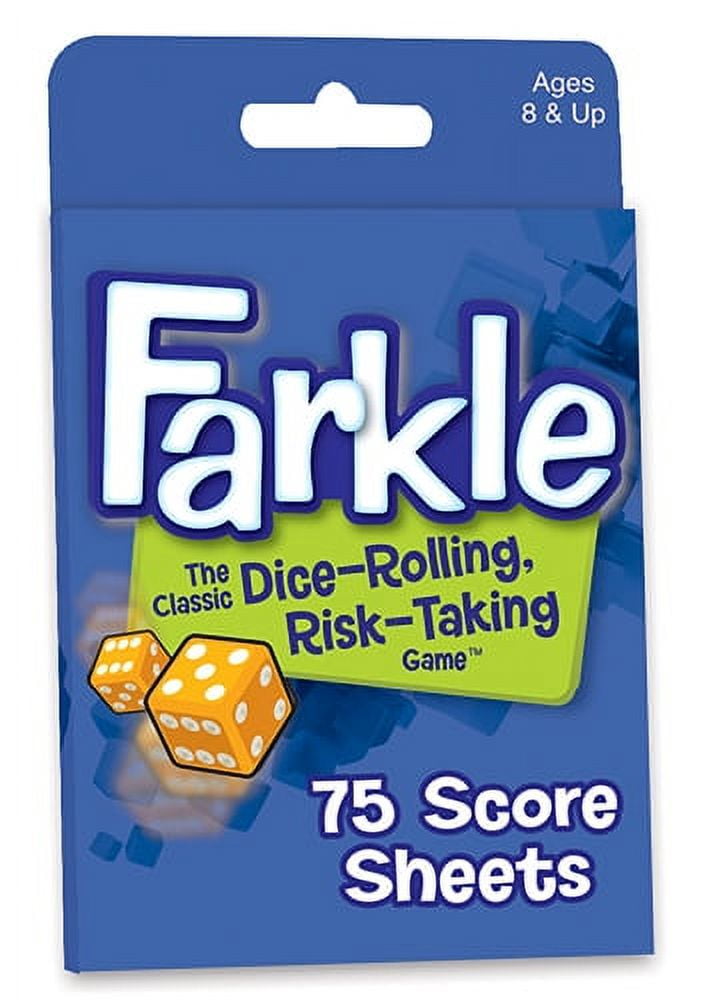 (2 pack) Farkle Score Sheets, 75/Pkg, 1 count - Perfect for Children Ages 8+