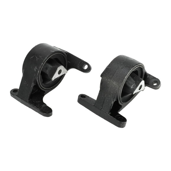 Unique Bargains Engine Motor Trans Mount Set, Engine Motor Mount Set, for Jeep WJ Series Grand Cherokee 1999-2004, No.52058936AC, Black, 1 Set