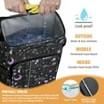 thumbnail image 2 of Nebula Cosmic Cooler Backpack - Insulated 20L Leakproof Soft Cooler Bag for Camping, Travel & Beach, Fits 26 Cans, Sci-Fi Lovers & Space Geek Design, 2 of 6
