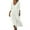 #205 White-A5, variant on Tianiyouqing Women Linen Beach Dress V Neck Elbow Length Wedding Guest Going Out Swing Dresses Half Sleeve Party Flowy T-Shirt Sundresses Black L