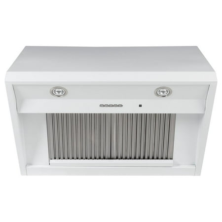 Café - 30" Convertible Range Hood - Matte white
