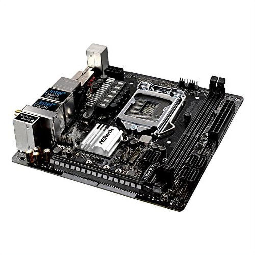 Asrock ITX マザーボード H270M-itx/ac LGA1151 ASRock H270M-ITX⁄ac H270 LGA1151 DDR4 USB3.1 SATA6Gb⁄s Mini-ITX