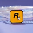 thumbnail image 4 of 1pc R Star Alloy Badge Brooch, Backpack Clothing Lapel Brooch Enamel Pin For Men, 4 of 5