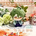 thumbnail image 3 of Genshin Impact Plush Dolls Kaveh Focalors Al Haitham Dottore Xiao Lumine Kazuha Pendant Keychain Anime Cosplay Toys Kids Gift, 3 of 5
