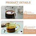 thumbnail image 6 of CIMAXIC Glass Frothing Pitcher Double Mouth Design Comfortable Grip 3Pcs, 6 of 6