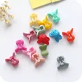 thumbnail image 3 of 20 mini pinzas para el cabello de conejo, pinzas para el cabello, horquillas con forma de pata para niños ER, 3 of 5