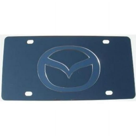Mazda Stainless Steel License Plate