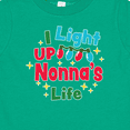 thumbnail image 4 of Inktastic Christmas I Light up Nonna's Life Boys or Girls Baby T-Shirt, 4 of 5