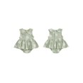 thumbnail image 2 of BemeyourBBs Newborn Baby Girl Summer Clothes Infant Baby Girl Daisy Romper Dress Doll Collar Sleeveless Flower Print Bodysuit Jumpsuit Playsuit, 2 of 9