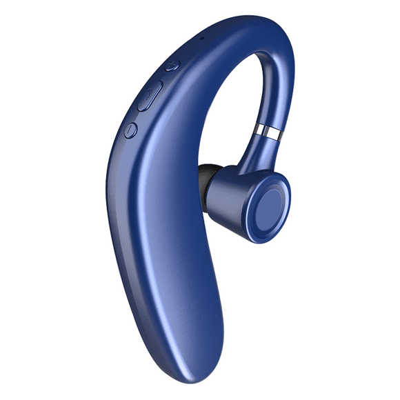Oreillette Bluetooth V5.0 avec Double Microphone Antibruit, Bouton de Sourdine,