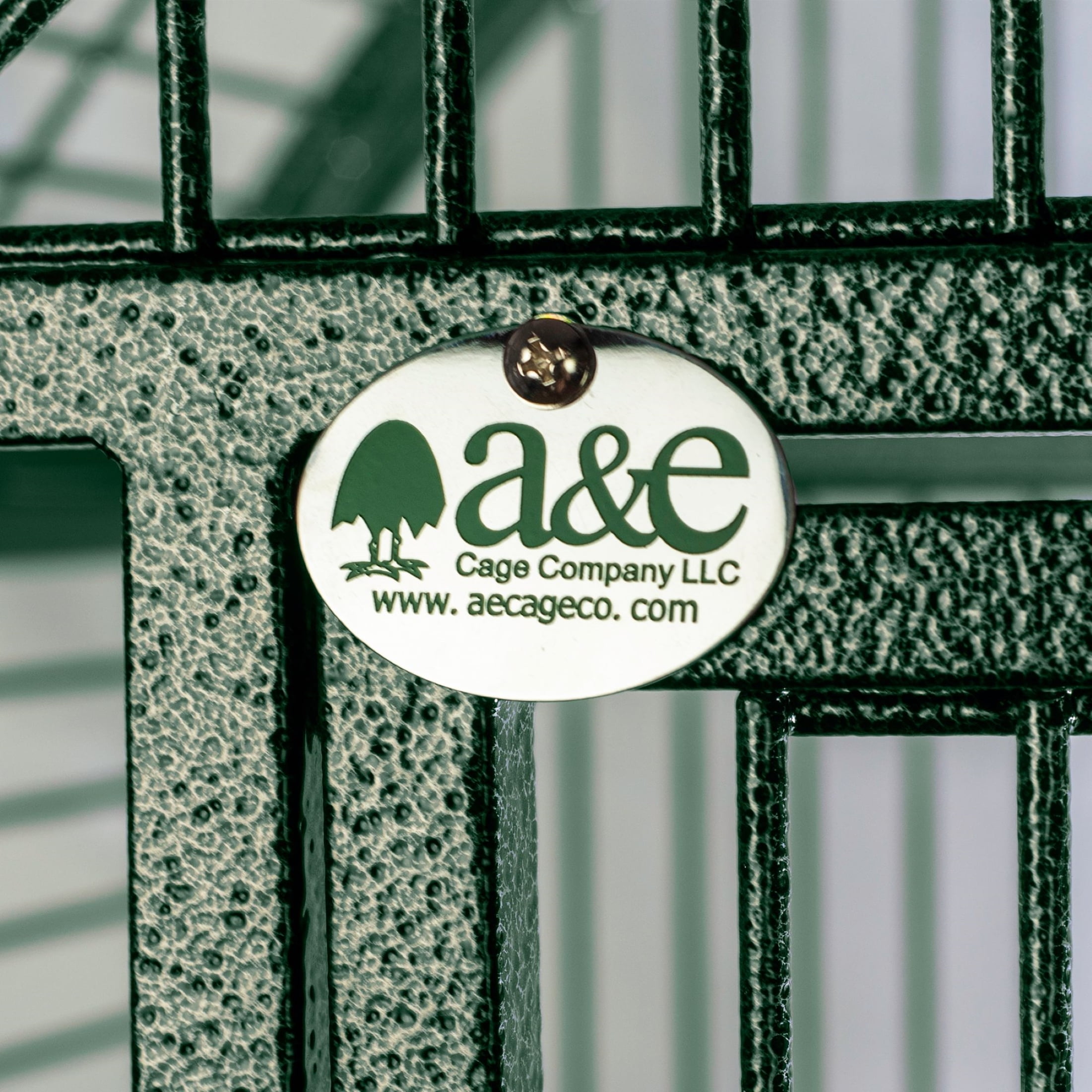 A&E Cage 8003628 Green Play Top Bird Cage with 1" Bar Spacing, 36" x 28"