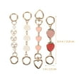 thumbnail image 4 of 1 Set of Bag Extension Chains Bag Extender Chains Crossbody Purse Extension Chain Straps, 4 of 8