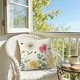 thumbnail image 5 of Lwlmwt Easter Season Watercolor Print Pillow Covers - Adorable Rabbit Decorative Cushion Covers for Bedroom & Spring Home Decor, 5 of 7