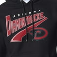 thumbnail image 3 of Men's Starter Black Arizona Diamondbacks Modern Tailsweep Fleece Tri-Blend Pullover Hoodie, 3 of 3