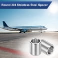 thumbnail image 5 of Uxcell 12PCS M7 Aluminum Spacers 7mm ID x 10mm OD x 12mm L Round  Metal Spacer for Screws Bolts, 5 of 6