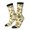 2 Black-1, variant on Monkeys and Pinealpples Print Adult Socks for Men & Women,Calf Socks, Ankle Socks,Boots Socks,Breathable Casual Sock,Unisex Crew Socks