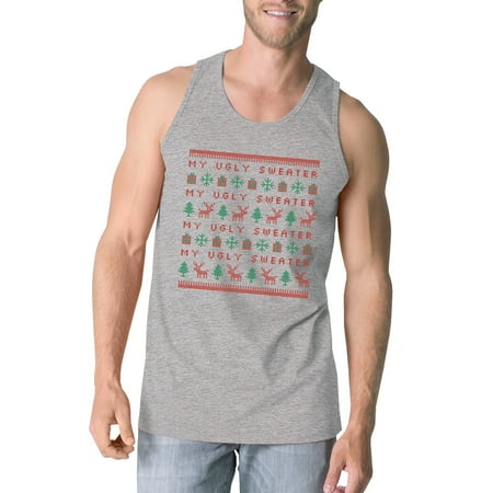 365 Printing Ugly Sweater Tank Top Mens Funny Christmas 365 Printing Ugly Sweater Tank Top Mens Funny Christmas