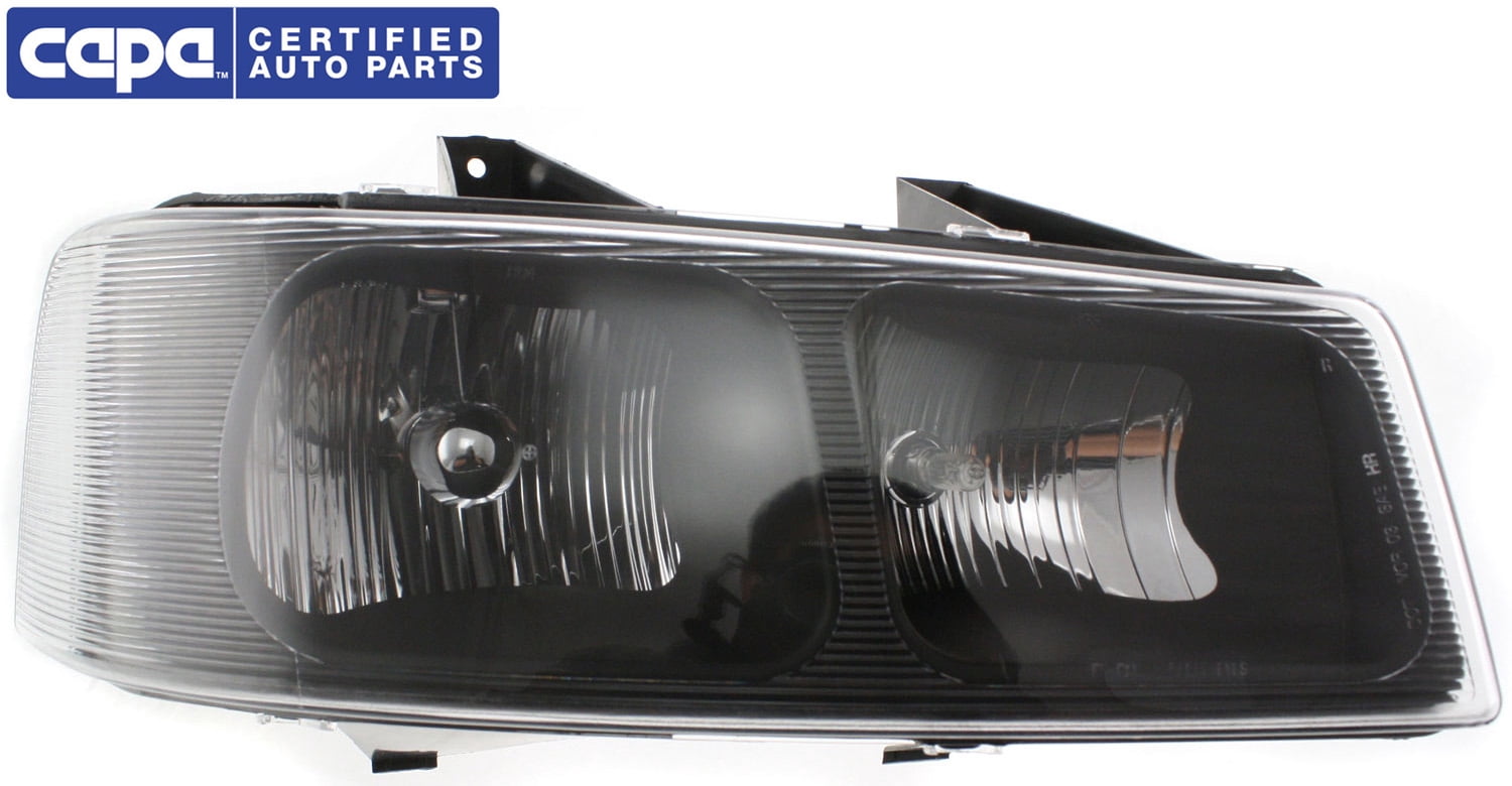 Headlight Compatible With 2009-2016 GMC Savana 4500 2003-2014 Chevrolet Express 1500 Right Passenger Halogen With bulb(s) CAPA Certified