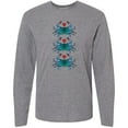 thumbnail image 3 of Inktastic Blue Crab Lover Long Sleeve T-Shirt, 3 of 5