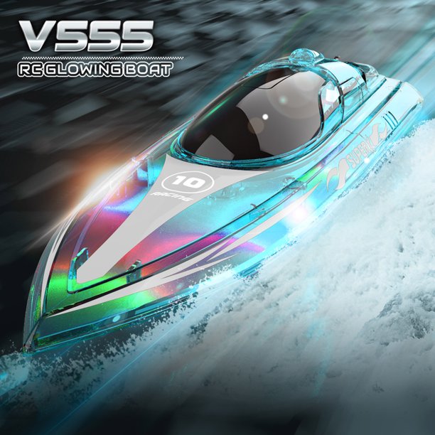 Lancha motora electrónica de alta velocidad para juegos acuáticos para niños